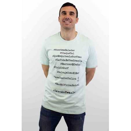 CAMISETA HASHTAGS