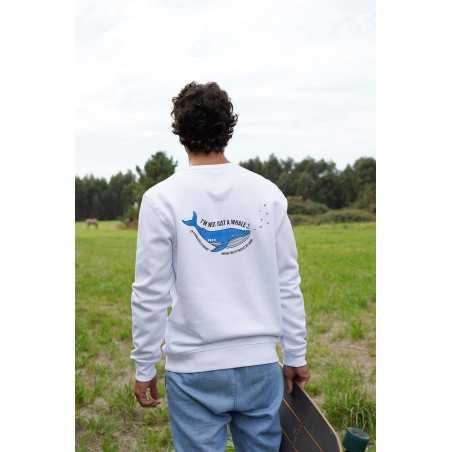 Sudadera Whalevolution White