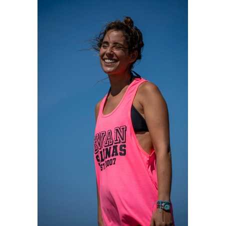 CAMISETA TIRANTES FLÚOR BEACH