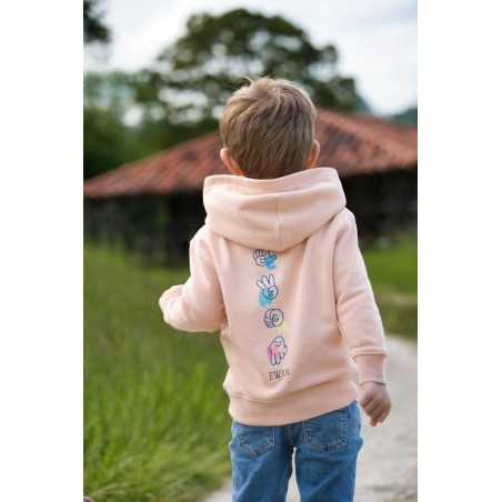 SUDADERA MINI HAND SIGNS