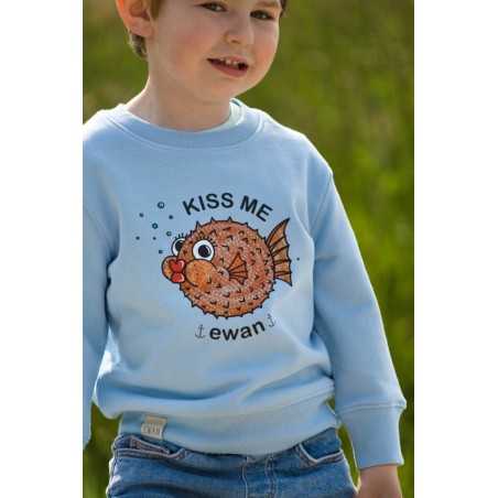 SUDADERA MINI KISS ME