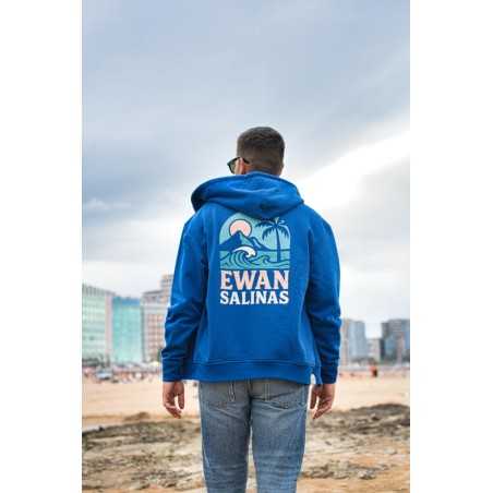 SUDADERA CREMALLERA OLA