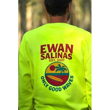 SUDADERA REDONDA ONLY GOOD WAVES SALINAS