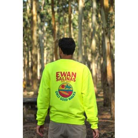 SUDADERA REDONDA ONLY GOOD WAVES SALINAS