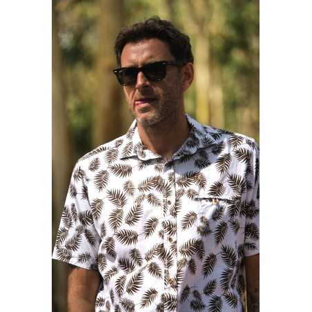 CAMISA LEAF PRINT