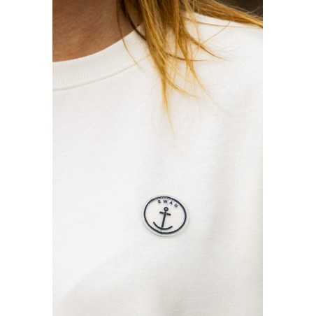 SUDADERA REDONDA BADGE