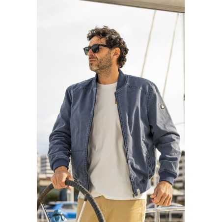 CHAQUETA BOMBER DENIM