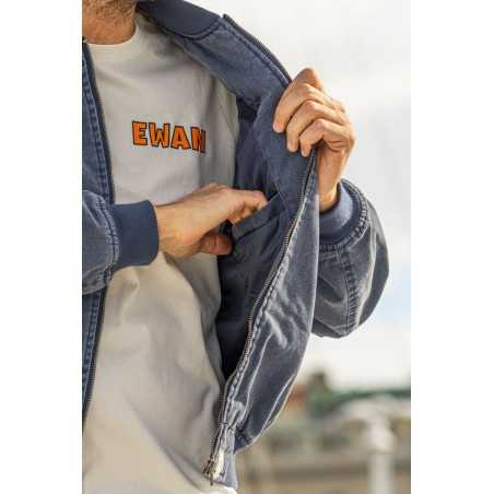 CHAQUETA BOMBER DENIM