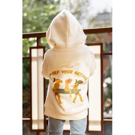 SUDADERA CAPUCHA MINI SURF YOUR NATURE 
