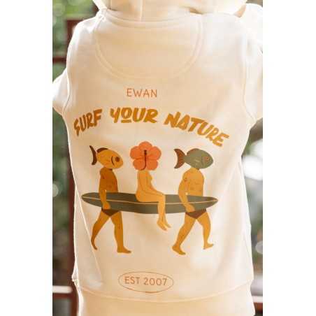SUDADERA CAPUCHA MINI SURF YOUR NATURE 