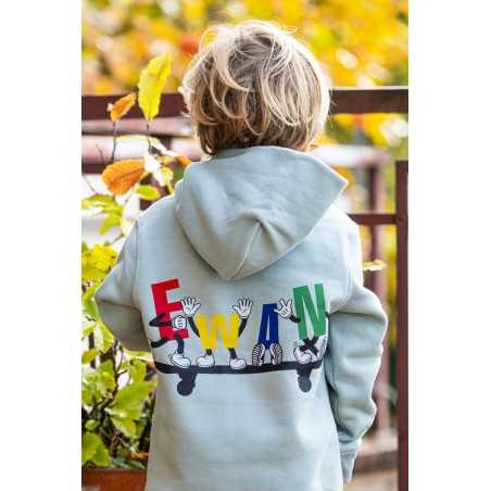 SUDADERA CAPUCHA MINI EWAN SKATER 