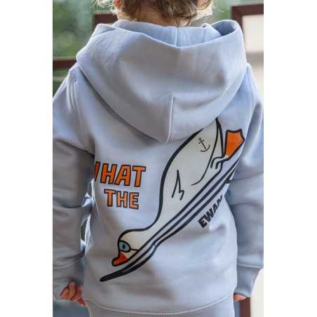 SUDADERA CAPUCHA MINI WHAT THE DUCK