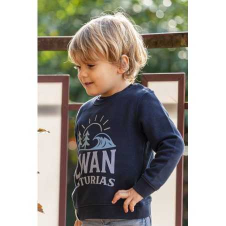 SUDADERA REDONDA MINI FOREST