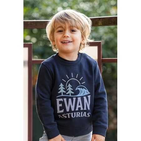 SUDADERA REDONDA MINI FOREST