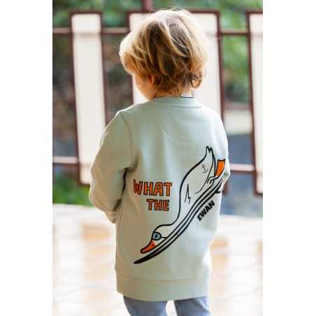 SUDADERA REDONDA MINI WHAT THE DUCK