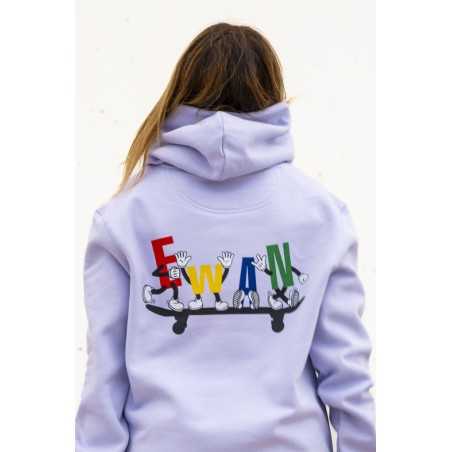 SUDADERA CAPUCHA EWAN SKATER
