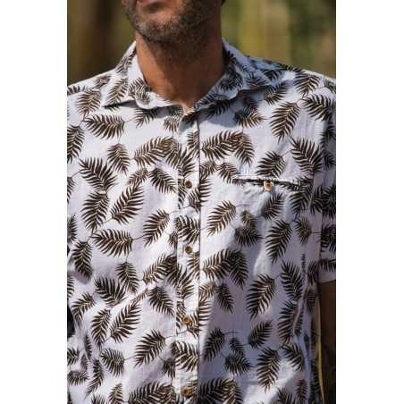 CAMISA LEAF PRINT