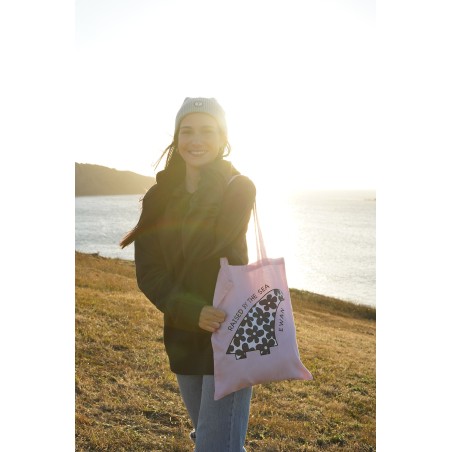 Eco-Bag Raised By The Sea Cotton Pink
