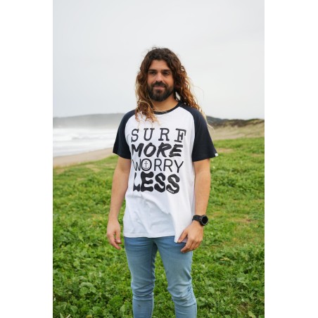 Camiseta Surf More Worry Less