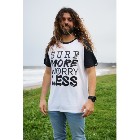 Camiseta Surf More Worry Less
